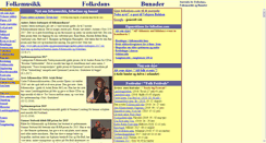 Desktop Screenshot of folkedans.com